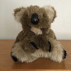 Vintage Ganada Koala Bear Plush Stuffed Animal Toy Hand Puppet